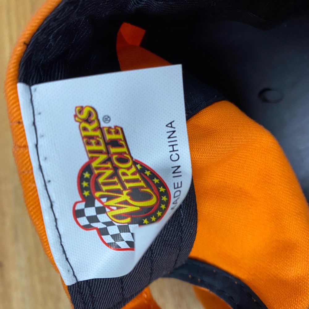 NASCAR Tony Stewart 20 Home Depot Racing Hat Winners Circle Orange Black Cap - Picture 4 of 8